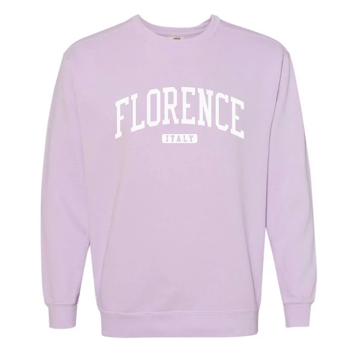 Florence Italy College Garment-Dyed Sweatshirt