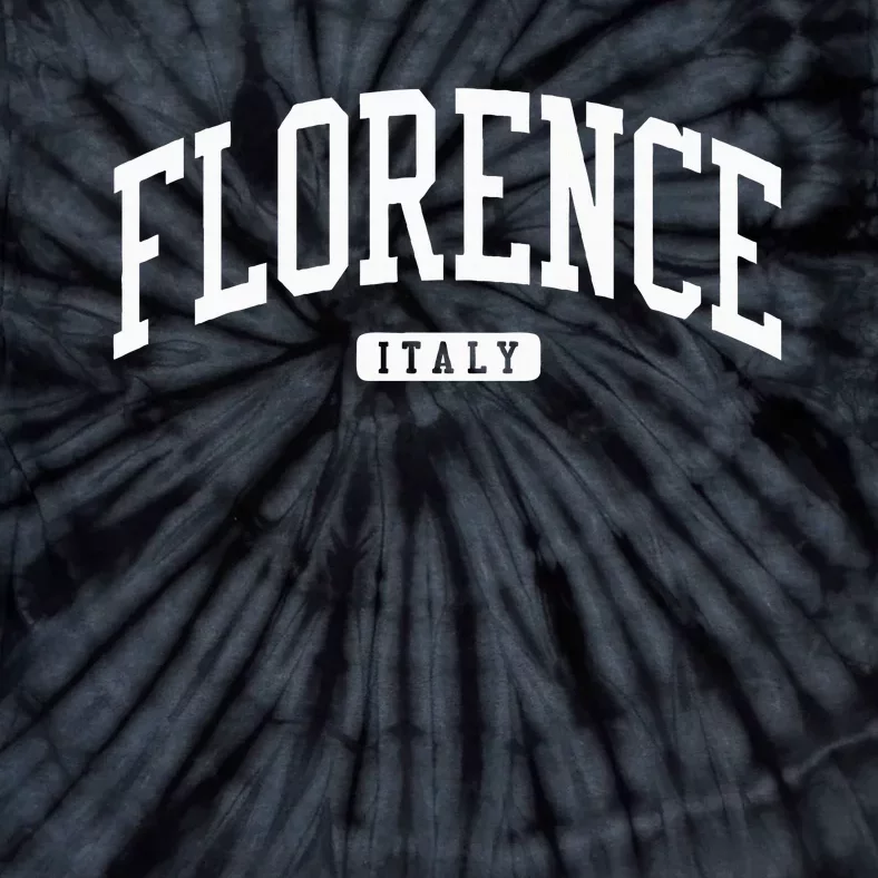 Florence Italy College University Style Tie-Dye T-Shirt