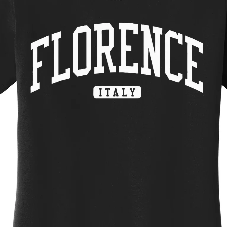 Florence Italy College University Style Women's T-Shirt