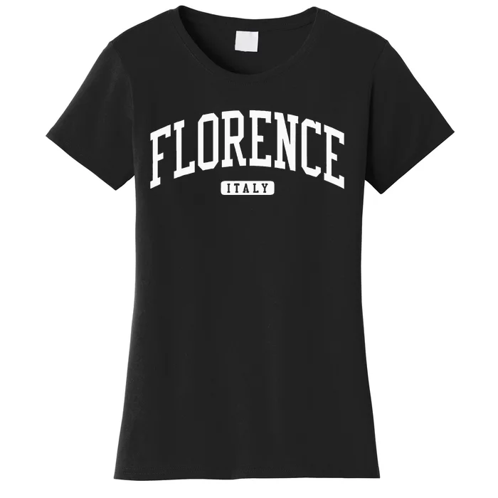 Florence Italy College University Style Women's T-Shirt