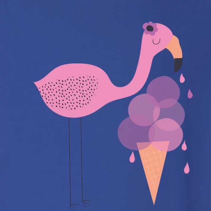 Flamingo Ice Cream Summer Vacay Party Beach Vibes Gift Toddler Long Sleeve Shirt