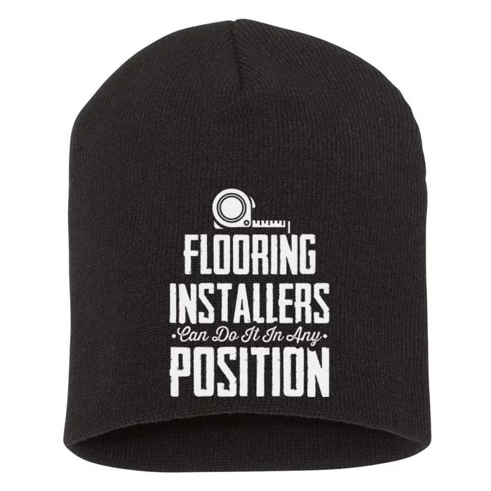 Flooring Installer Can Do It Any Position Floor Installation Short Acrylic Beanie