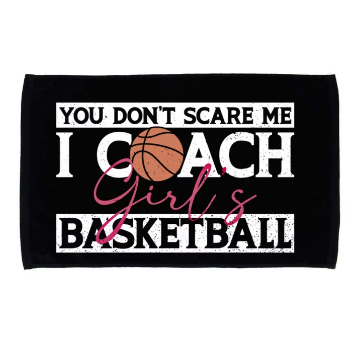 Funny I Coach Basketball Coaches Basketball Coaching Funny Gift Microfiber Hand Towel