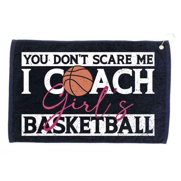 Funny I Coach Basketball Coaches Basketball Coaching Funny Gift Grommeted Golf Towel