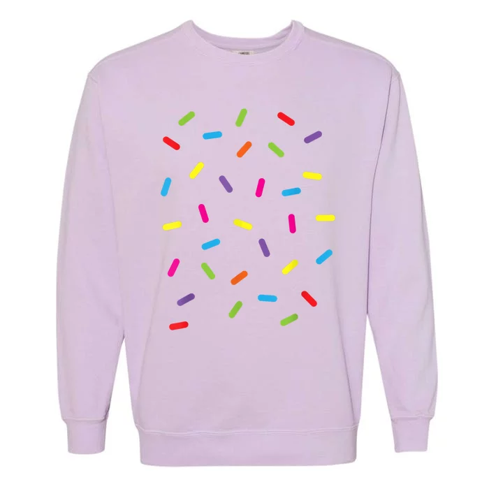 Funny Ice Cream Sprinkles Gift Halloween Costume Easy Gift Garment-Dyed Sweatshirt