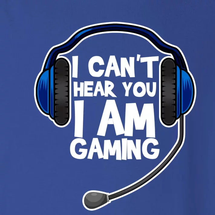 Funny I Can't Hear You I'm Gaming Computer Video Gamers Gift Toddler Long Sleeve Shirt