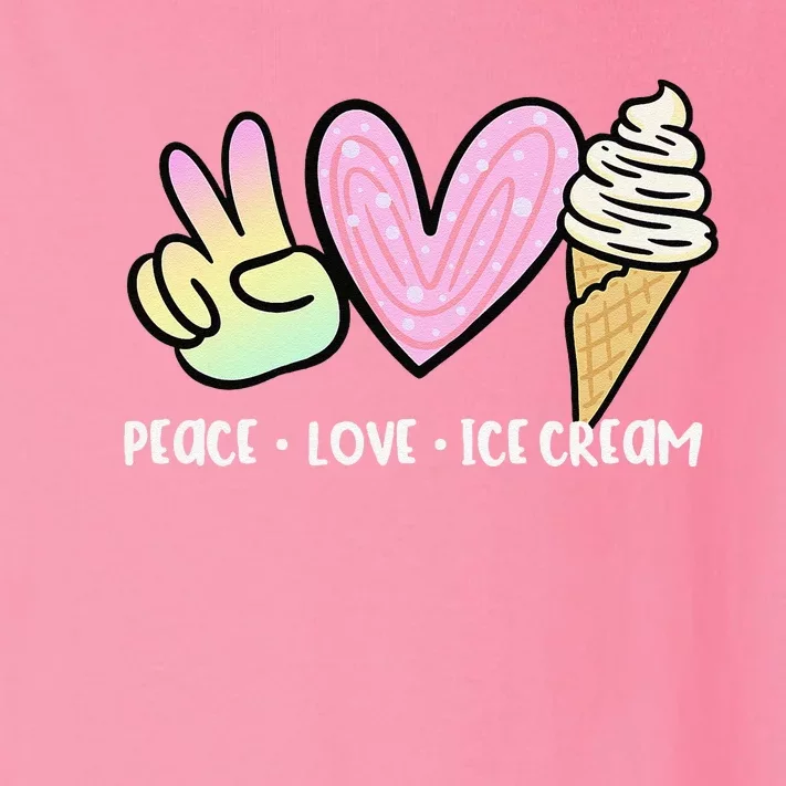 Funny Ice Cream Humor Ice Cream Lover Funny Summer Toddler Long Sleeve Shirt