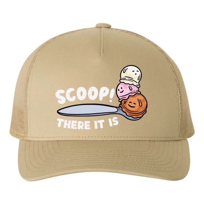 Funny Ice Cream Summer Foodie Ice Cream Lover Ice Cream Yupoong Adult 5-Panel Trucker Hat