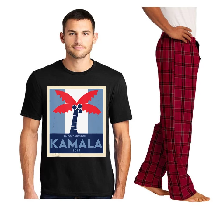 Funny IM Coconuts For Kamala Meme 2024 President Election Pajama Set