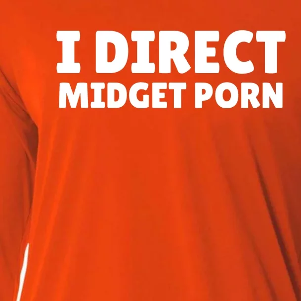 Funny I Direct Midget Porn Cooling Performance Long Sleeve Crew