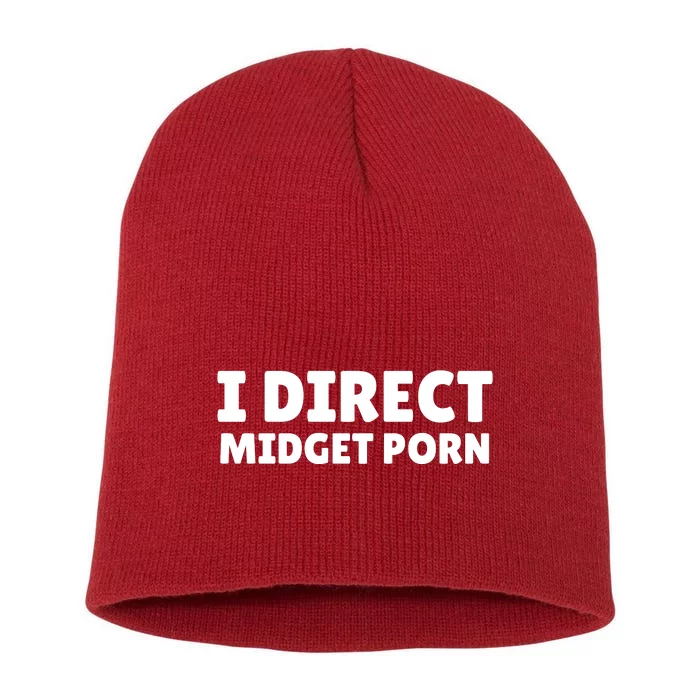 Funny I Direct Midget Porn Short Acrylic Beanie