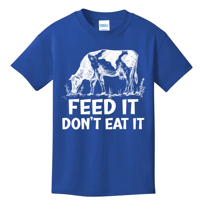 Feed It Don’t Eat It Meaningful Gift Kids T-Shirt