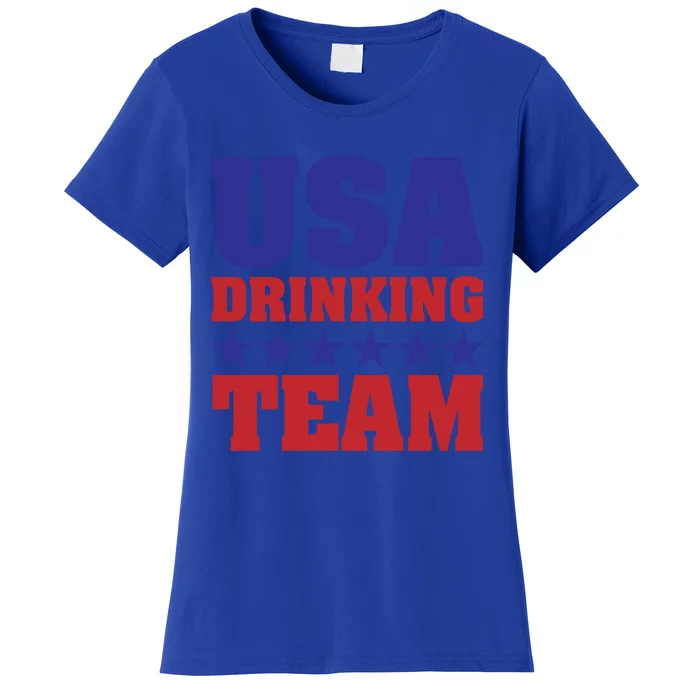 Funny Independence Day Usa Ing Team 4th Of July Gift Women's T-Shirt