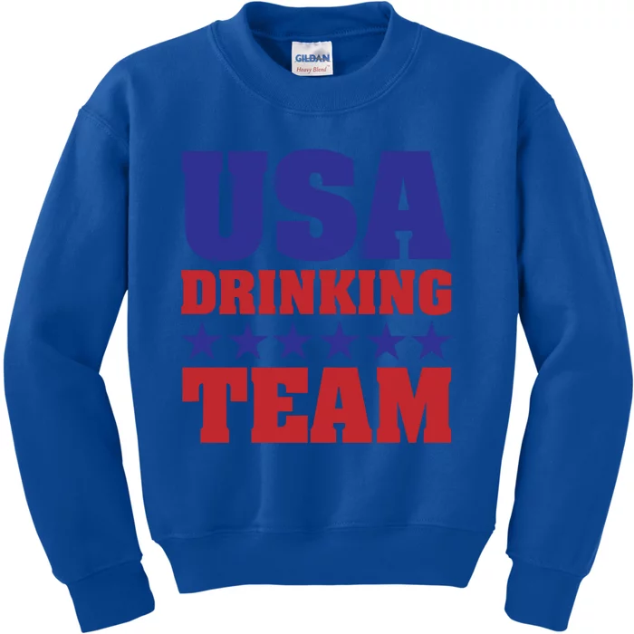 Funny Independence Day Usa Ing Team 4th Of July Gift Kids Sweatshirt