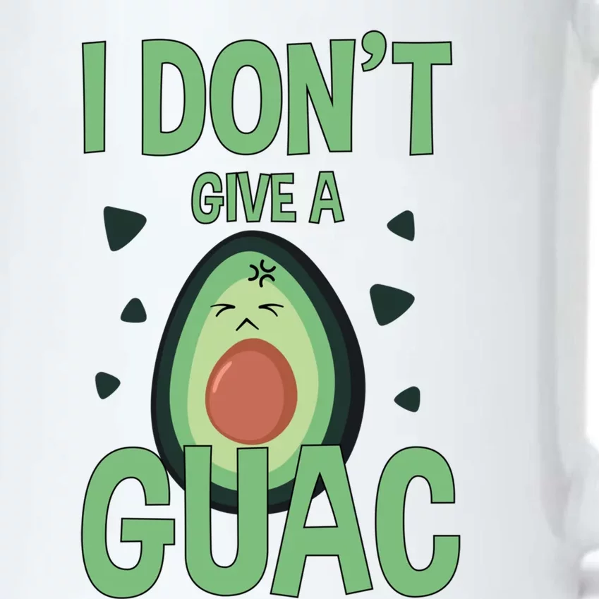 Funny I Don't Give A Guac Avocado Gift Tee Love Guac Great Gift Black Color Changing Mug