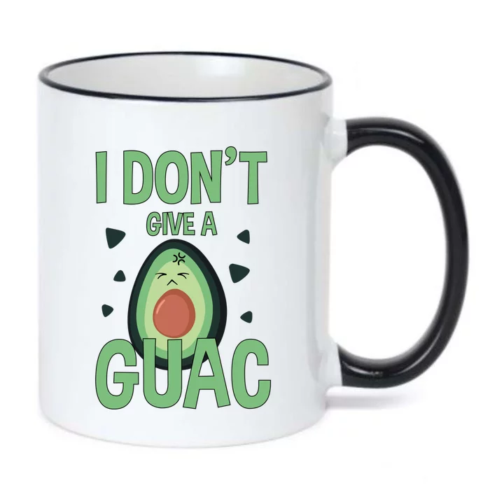 Funny I Don't Give A Guac Avocado Gift Tee Love Guac Great Gift Black Color Changing Mug