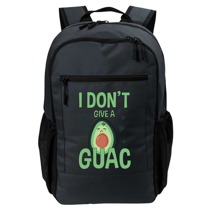 Funny I Don't Give A Guac Avocado Gift Tee Love Guac Great Gift Daily Commute Backpack