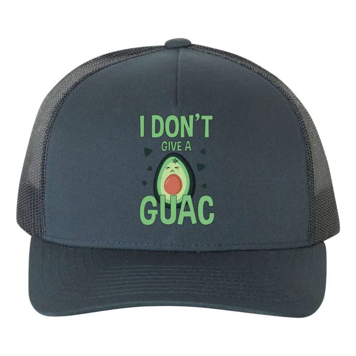 Funny I Don't Give A Guac Avocado Gift Tee Love Guac Great Gift Yupoong Adult 5-Panel Trucker Hat