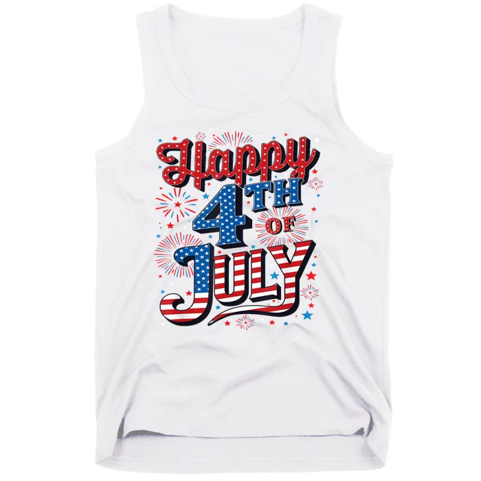 Firecracker Independence Day Happy 4th Of July Gift Tank Top