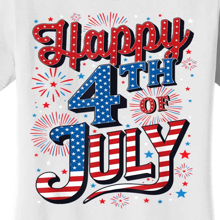 Firecracker Independence Day Happy 4th Of July Gift Women's T-Shirt