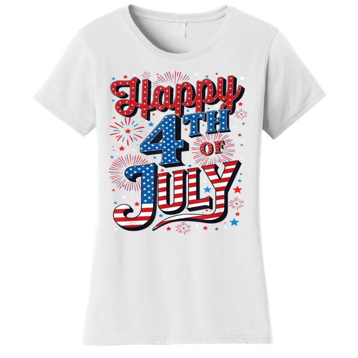 Firecracker Independence Day Happy 4th Of July Gift Women's T-Shirt