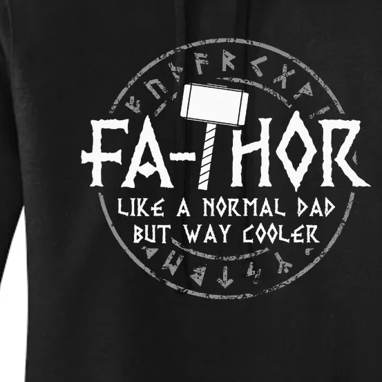 Fathor I Daddy Viking Women's Pullover Hoodie