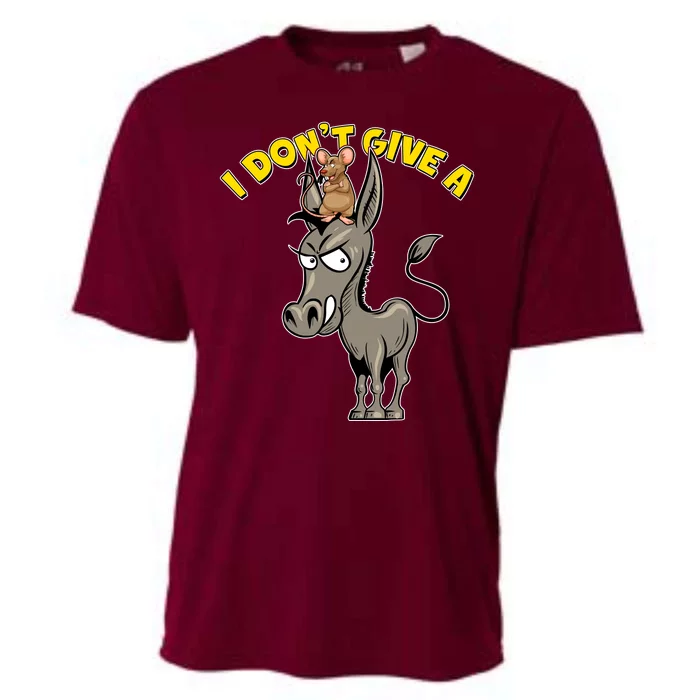 Funny I Don't Give A Rat's Ass Cooling Performance Crew T-Shirt