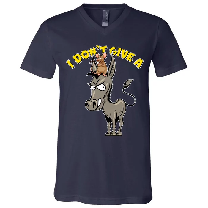 Funny I Don't Give A Rat's Ass V-Neck T-Shirt