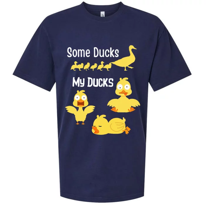 funny I don't have my ducks in a row Sueded Cloud Jersey T-Shirt