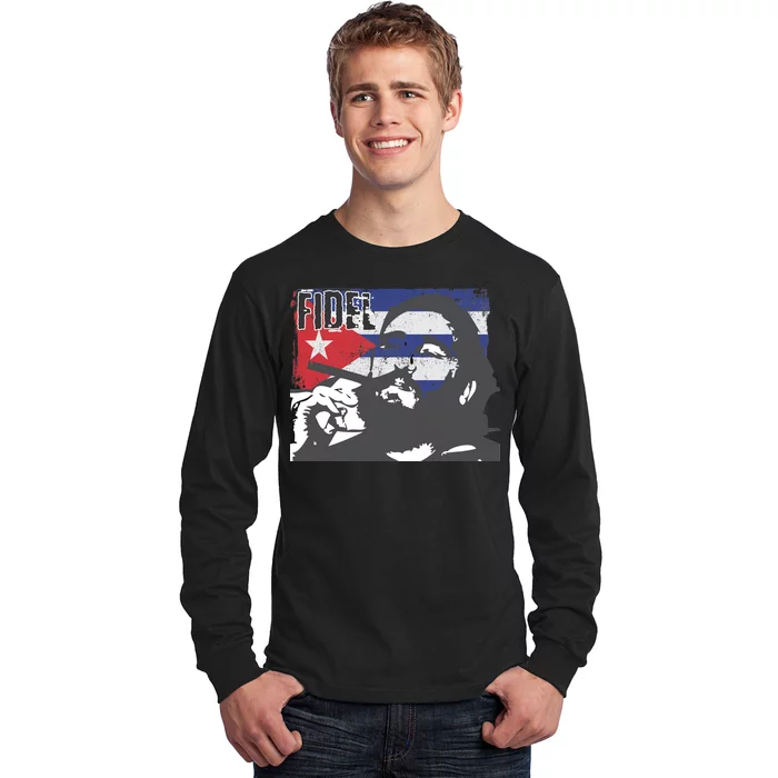 Fidel Castro Long Sleeve Shirt