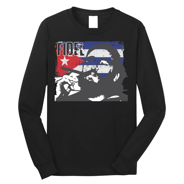 Fidel Castro Long Sleeve Shirt