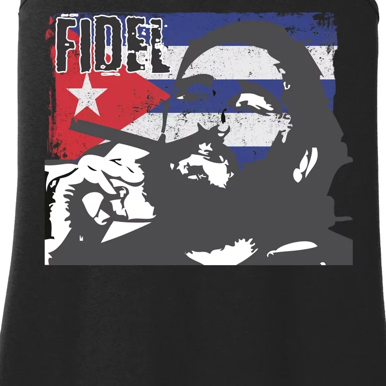 Fidel Castro Ladies Essential Tank