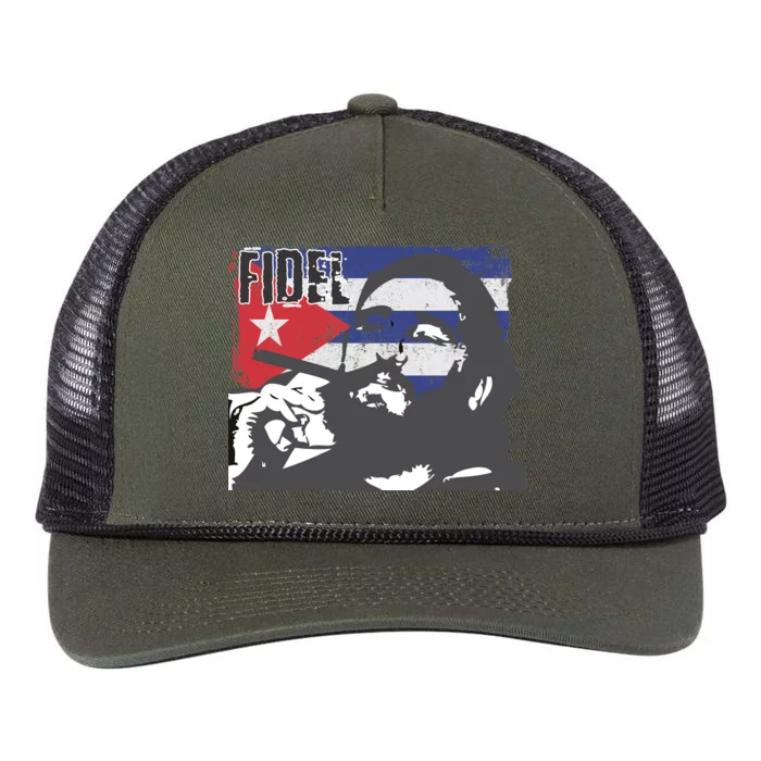 Fidel Castro Retro Rope Trucker Hat Cap