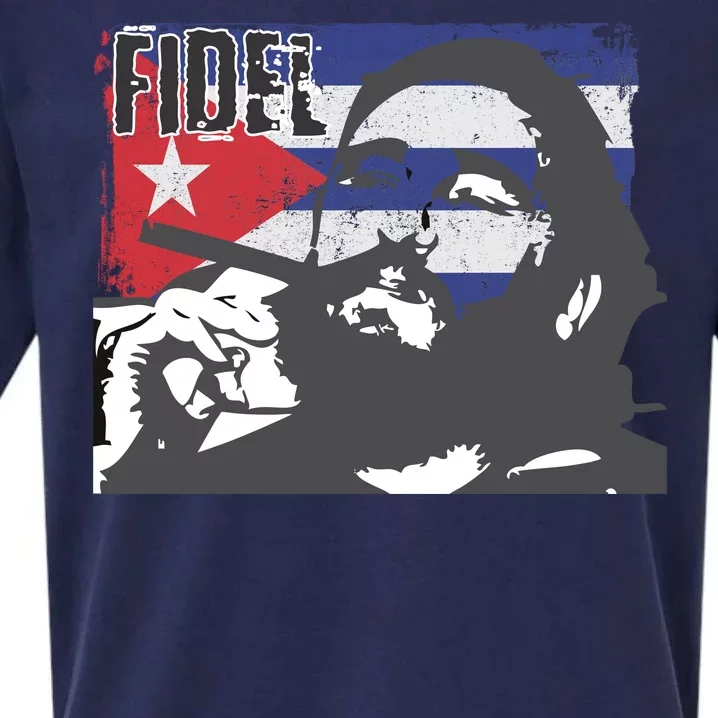 Fidel Castro Sueded Cloud Jersey T-Shirt