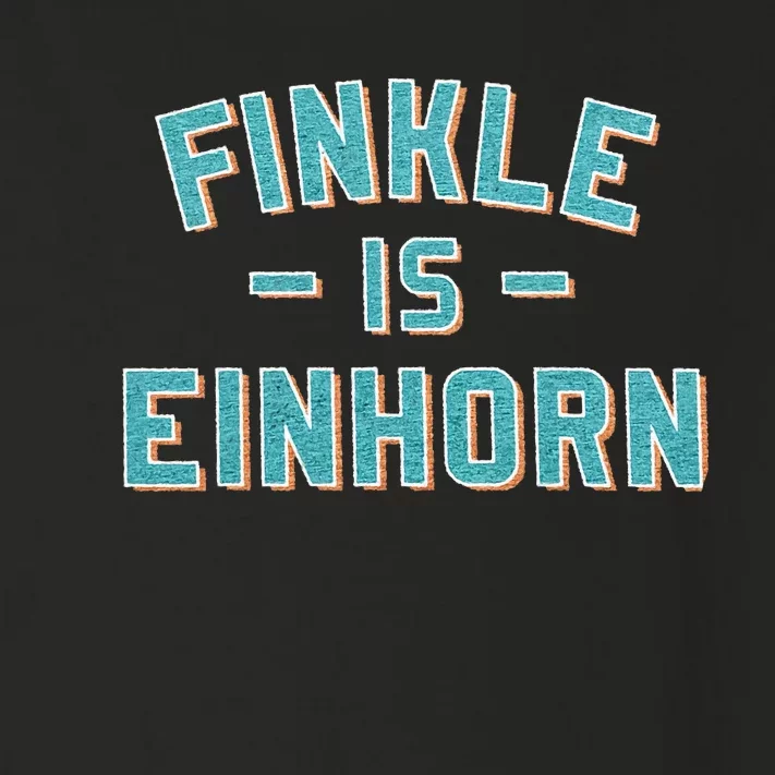 Finkle Is Einhorn Toddler Long Sleeve Shirt