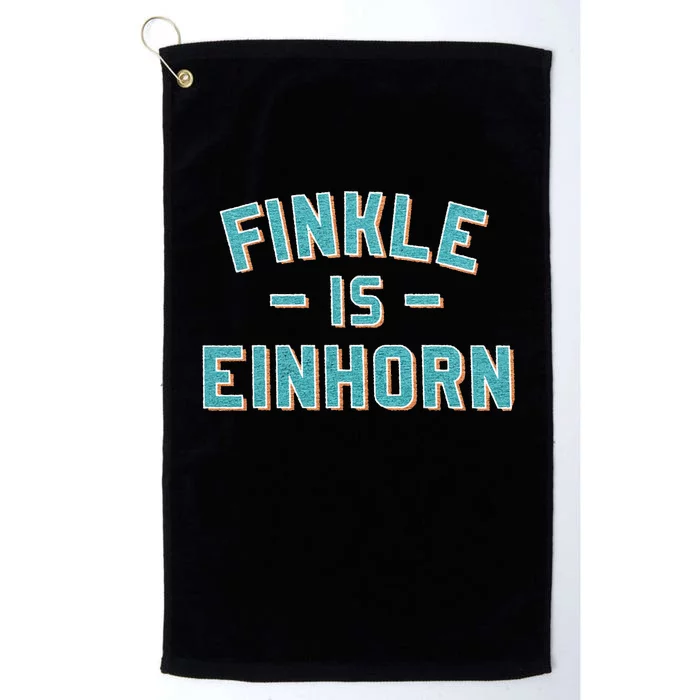 Finkle Is Einhorn Platinum Collection Golf Towel