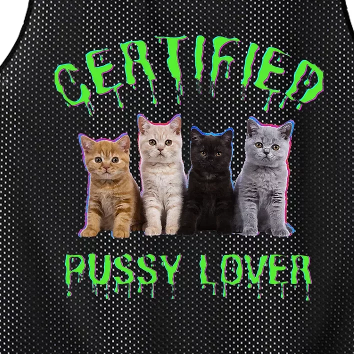 Funny Inappropriate Embarrassing Adult Humor Cat Lover Mesh Reversible Basketball Jersey Tank