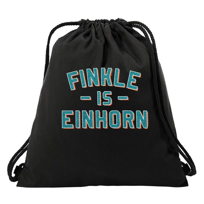 Finkle Is Einhorn Drawstring Bag