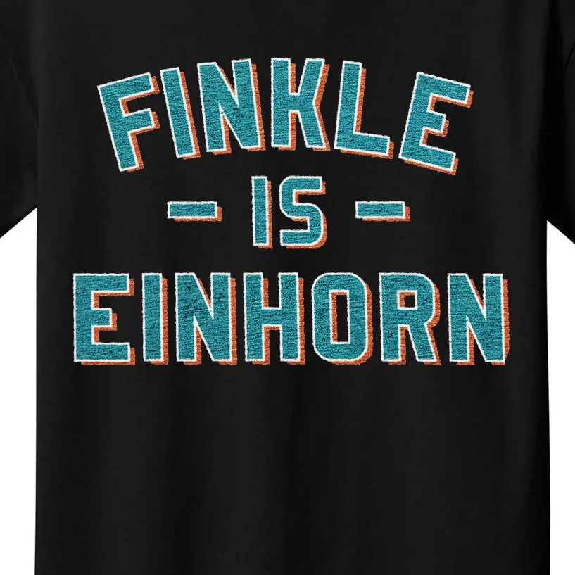 Finkle Is Einhorn Kids T-Shirt