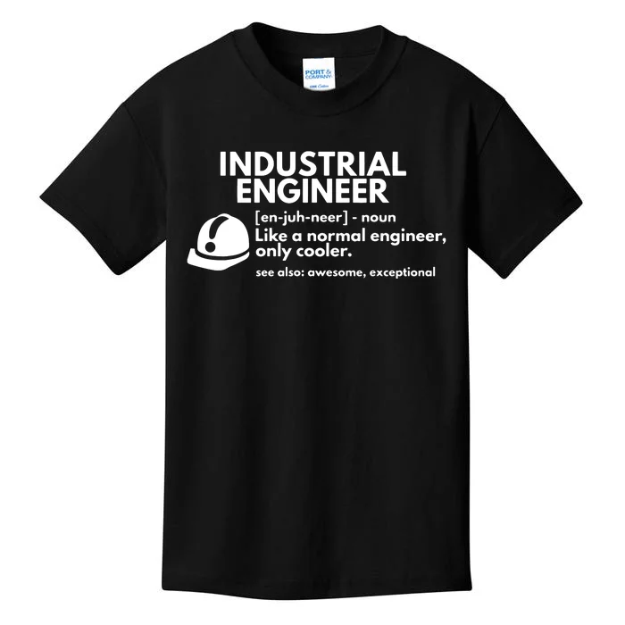 Funny Industrial Engineer Definition Engineering Gift Kids T-Shirt