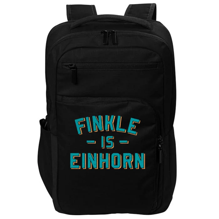 Finkle Is Einhorn Funny Impact Tech Backpack