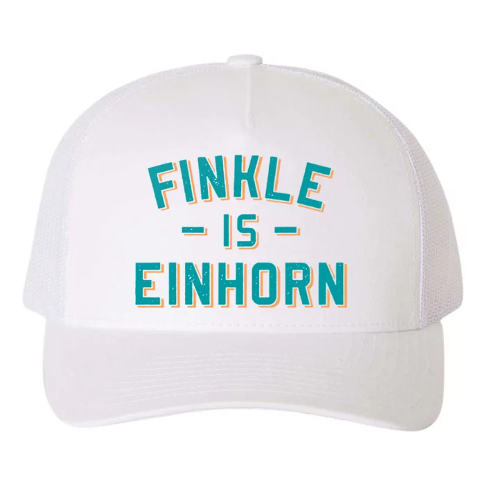 Finkle Is Einhorn Funny Yupoong Adult 5-Panel Trucker Hat