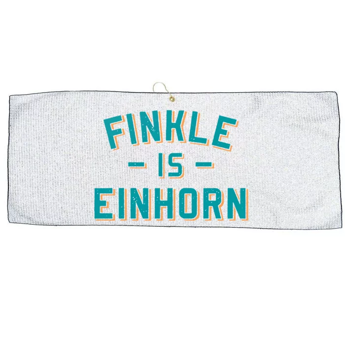 Finkle Is Einhorn Funny Large Microfiber Waffle Golf Towel