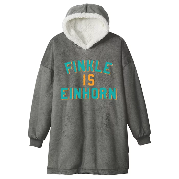 Finkle Is Einhorn Comedy Hooded Wearable Blanket