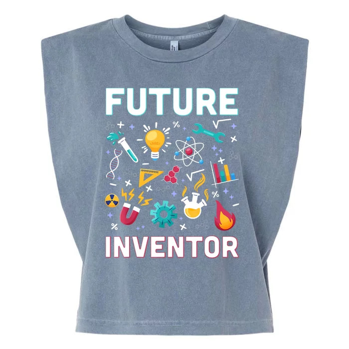 Future Inventor Exploration Invention Smart Creator Garment-Dyed Women's Muscle Tee