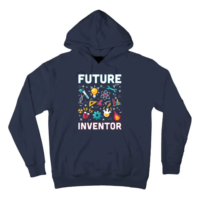 Future Inventor Exploration Invention Smart Creator Tall Hoodie