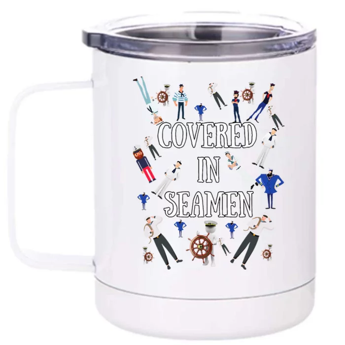 Funny Inappropriate Embarrassing Front & Back 12oz Stainless Steel Tumbler Cup