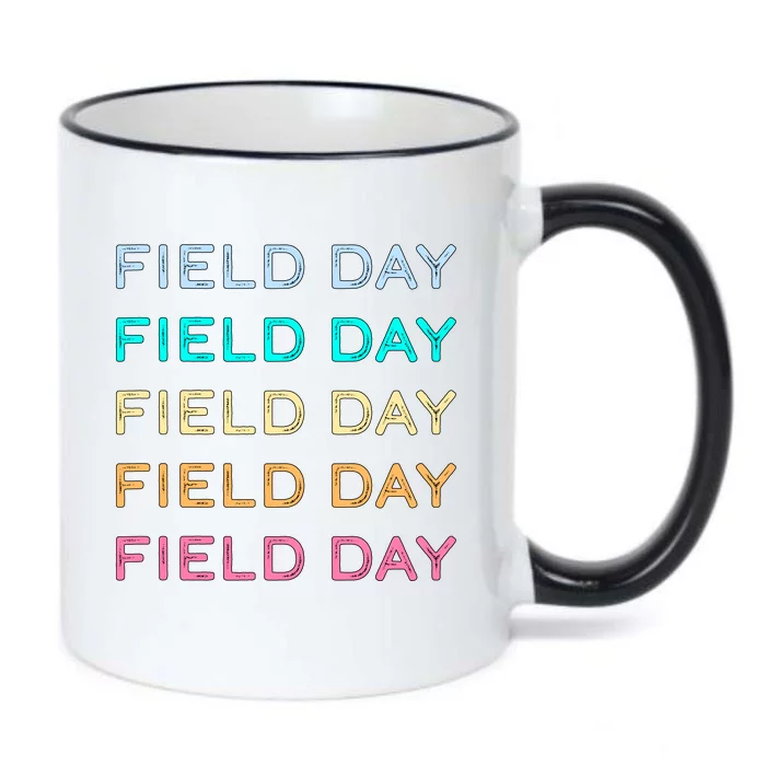 Field Day Ya'll Black Color Changing Mug