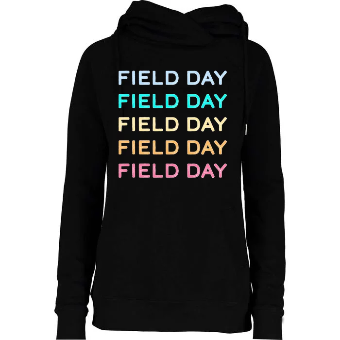 Field Day Ya'll Womens Funnel Neck Pullover Hood