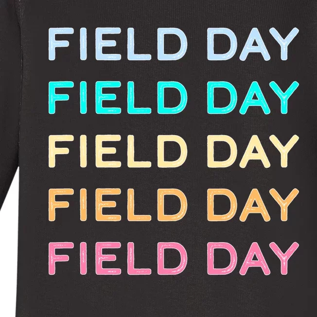 Field Day Ya'll Baby Long Sleeve Bodysuit